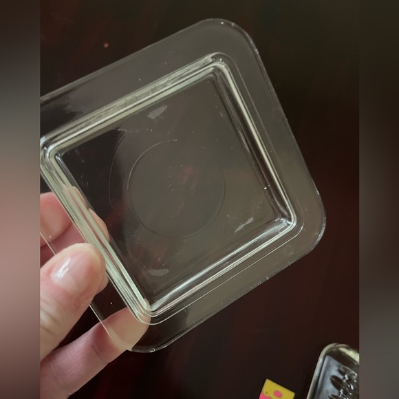 Clear Glass Small Butter Dish With Lid - Picture 4 of 7